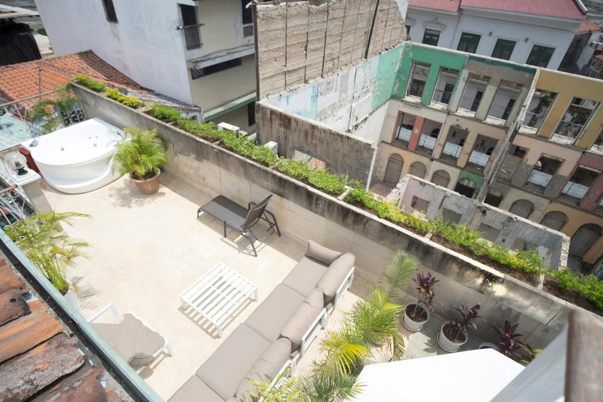 Amazinn Places Private Rooftop And Jacuzzi IX Panama Stadt Exterior foto